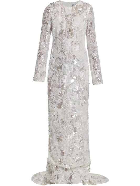 All-Over Embroidered Dress