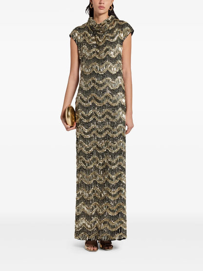 All-Over Embroidered Dress