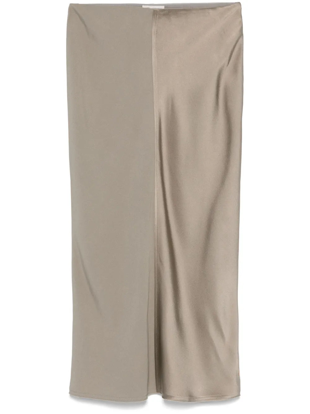 Satin Midi Skirt