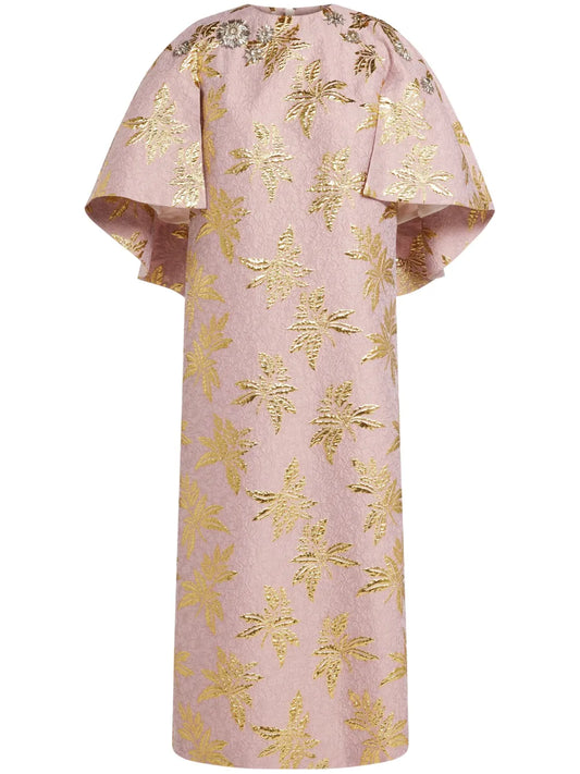 Brocade Maxi Dress