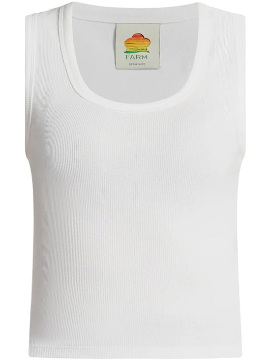 Embroidered-Motif Top