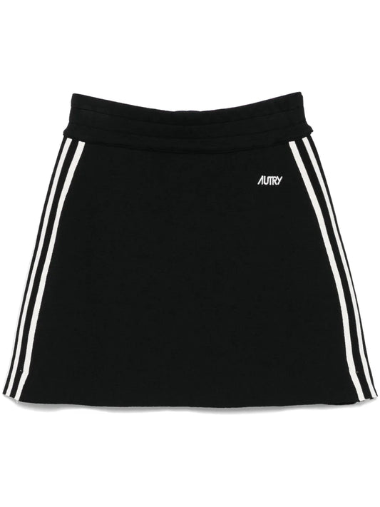 Knitted Tennis Mini Skirt