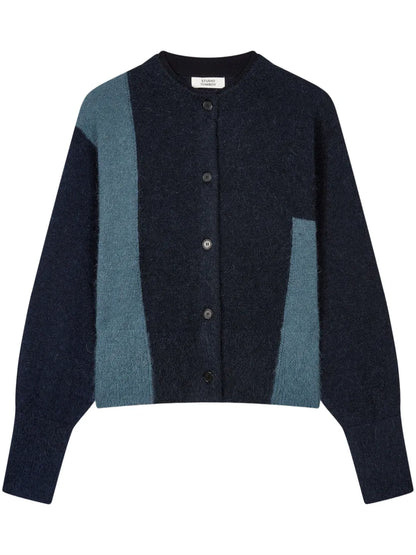 Colour-Block Cardigan