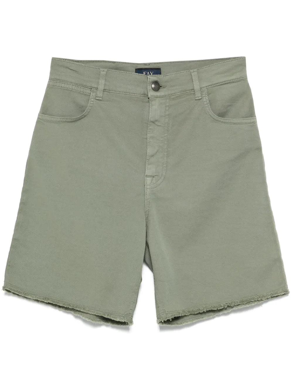 Frayed-Hem Shorts