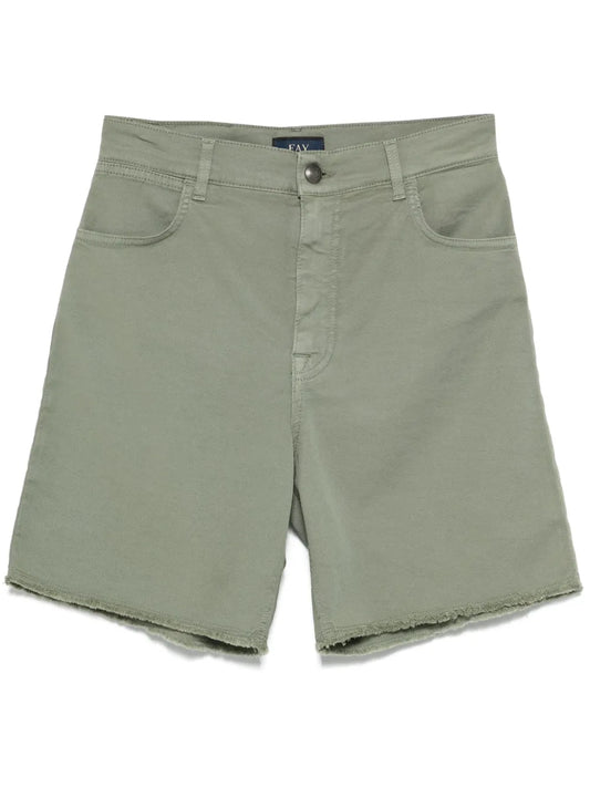 Frayed-Hem Shorts
