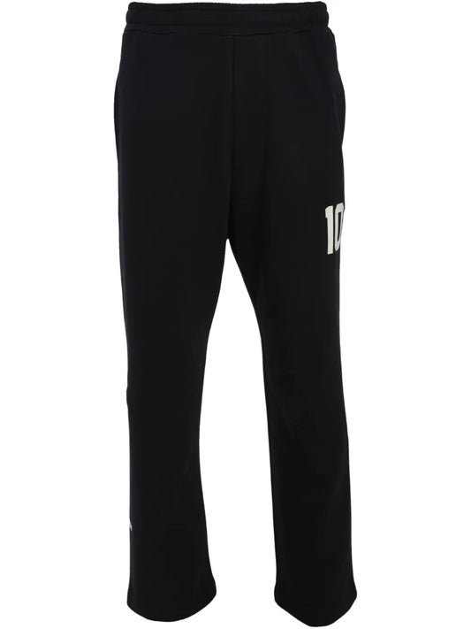 Number-Print Track Pants