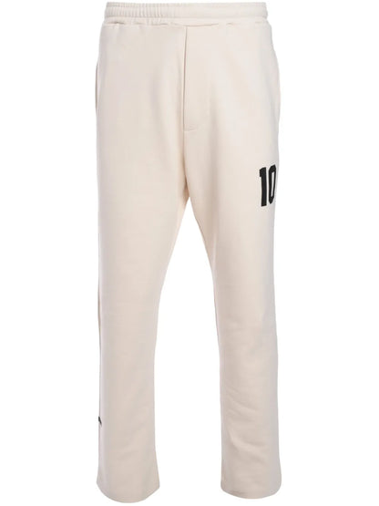 Number-Print Track Pants