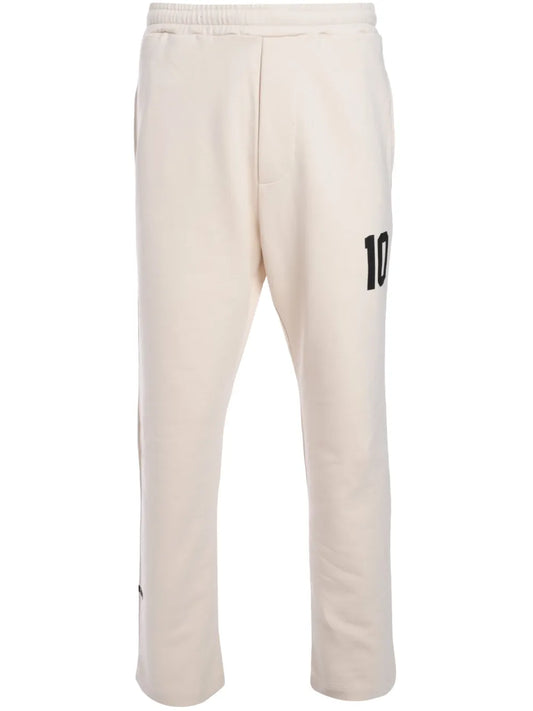 Number-Print Track Pants