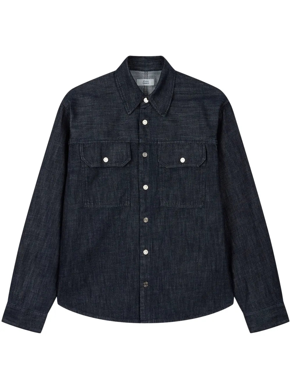 Two-Pocket Denim Shirt