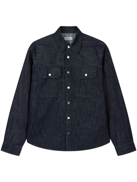 Two-Pocket Denim Shirt