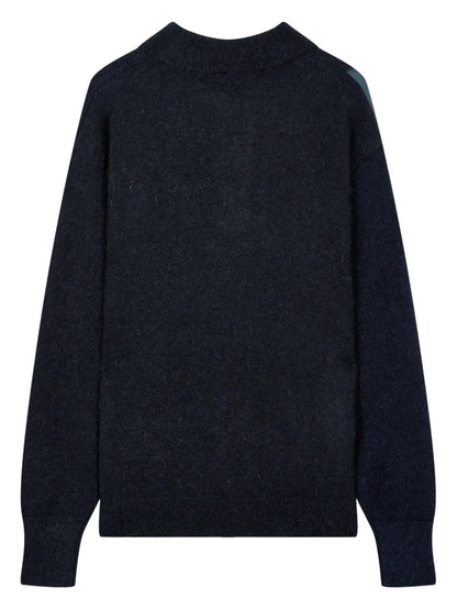 Fine-Knit Polo Shirt