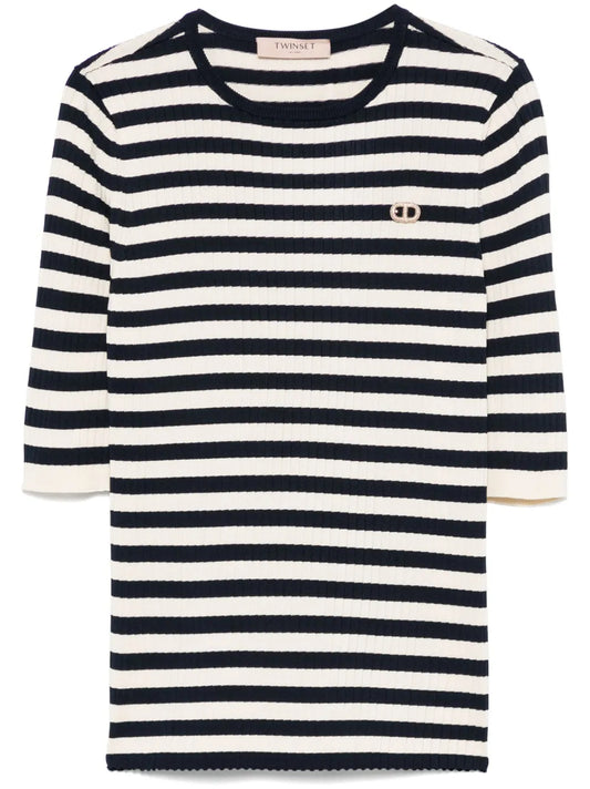 Striped Short-Sleeve T-Shirt