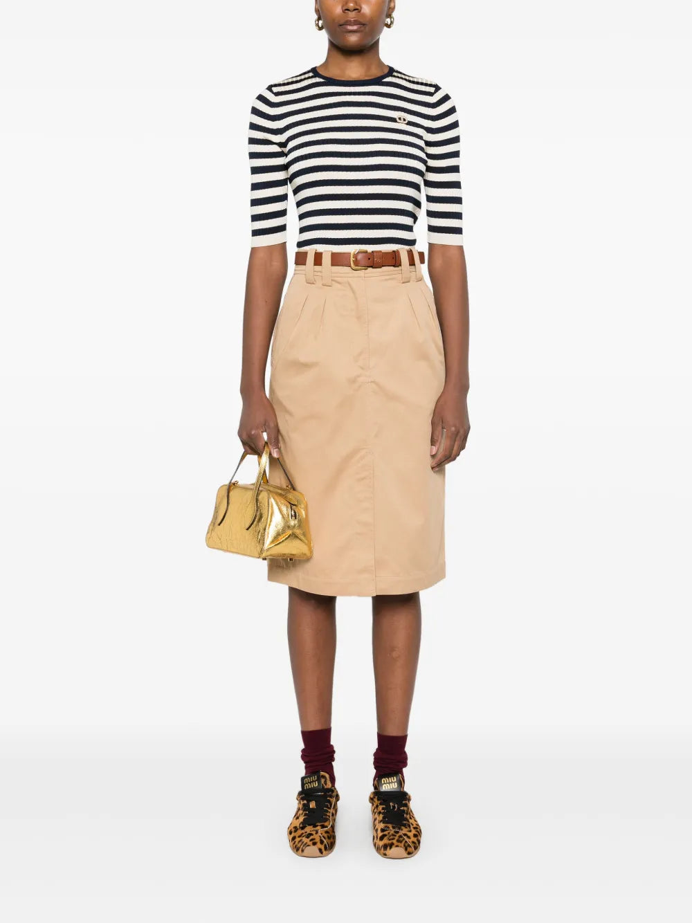 Striped Short-Sleeve T-Shirt
