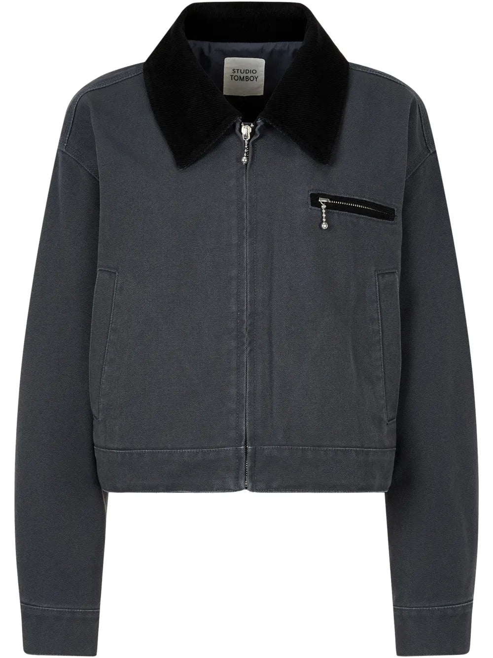 Cropped Canvas Jacket