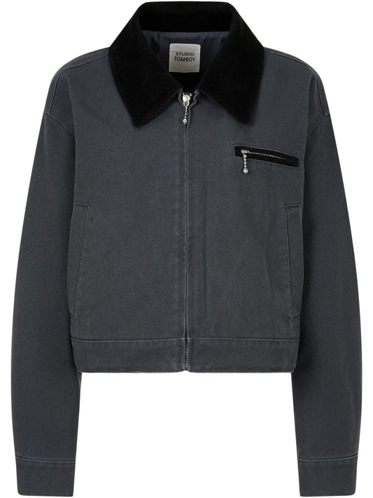 Cropped Canvas Jacket
