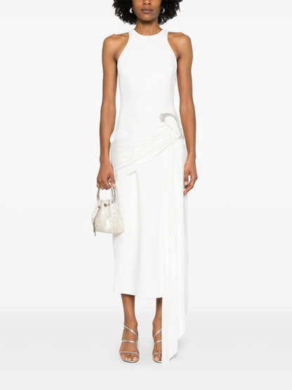 Crystal-Embellished Gown