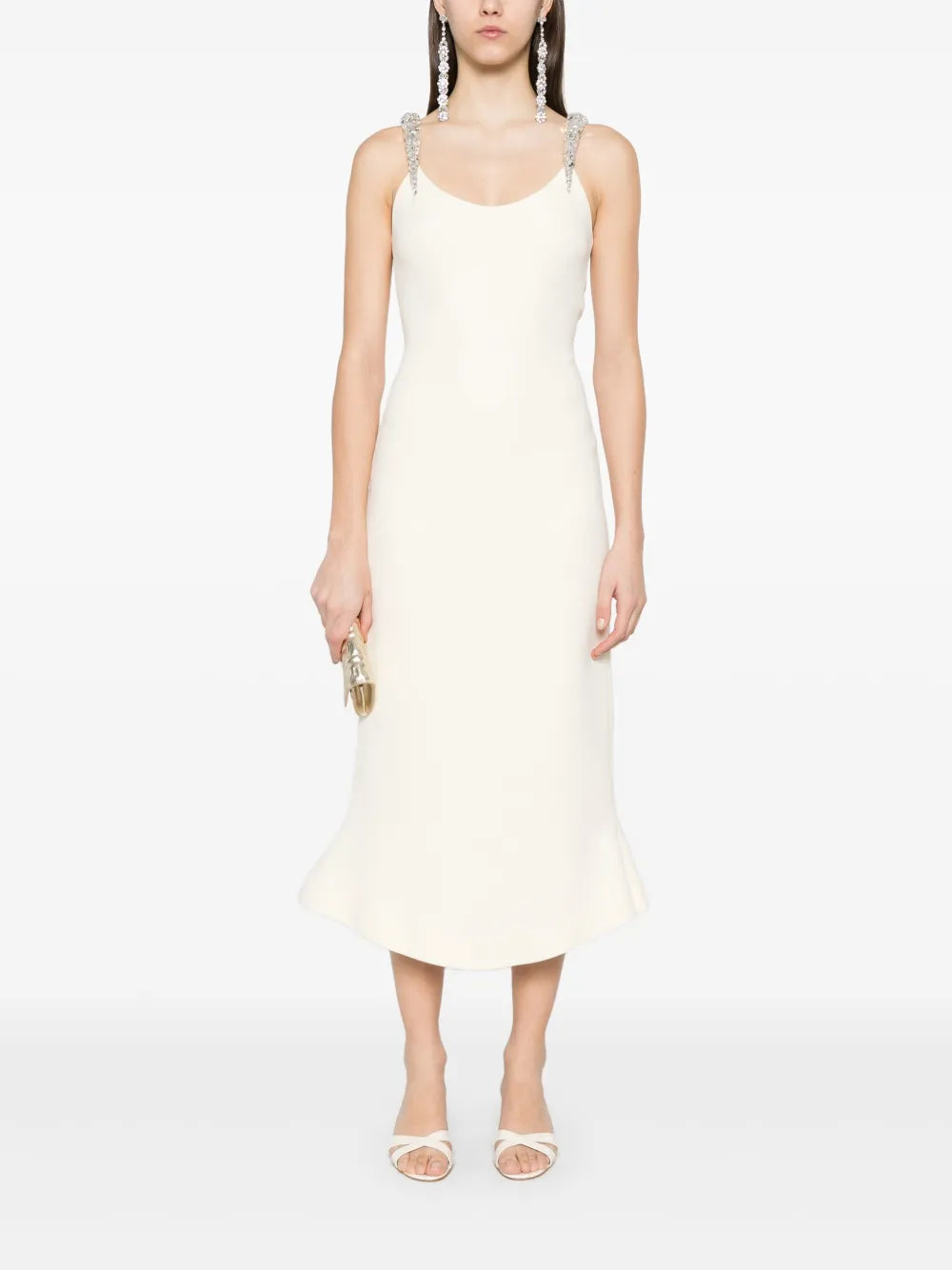 Crystal-Embellished Gown