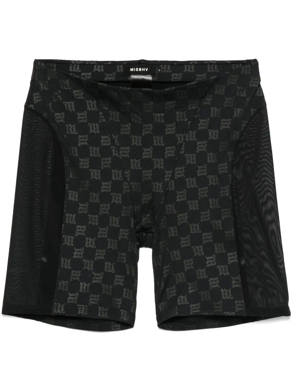 Monogram-Print Biker Shorts