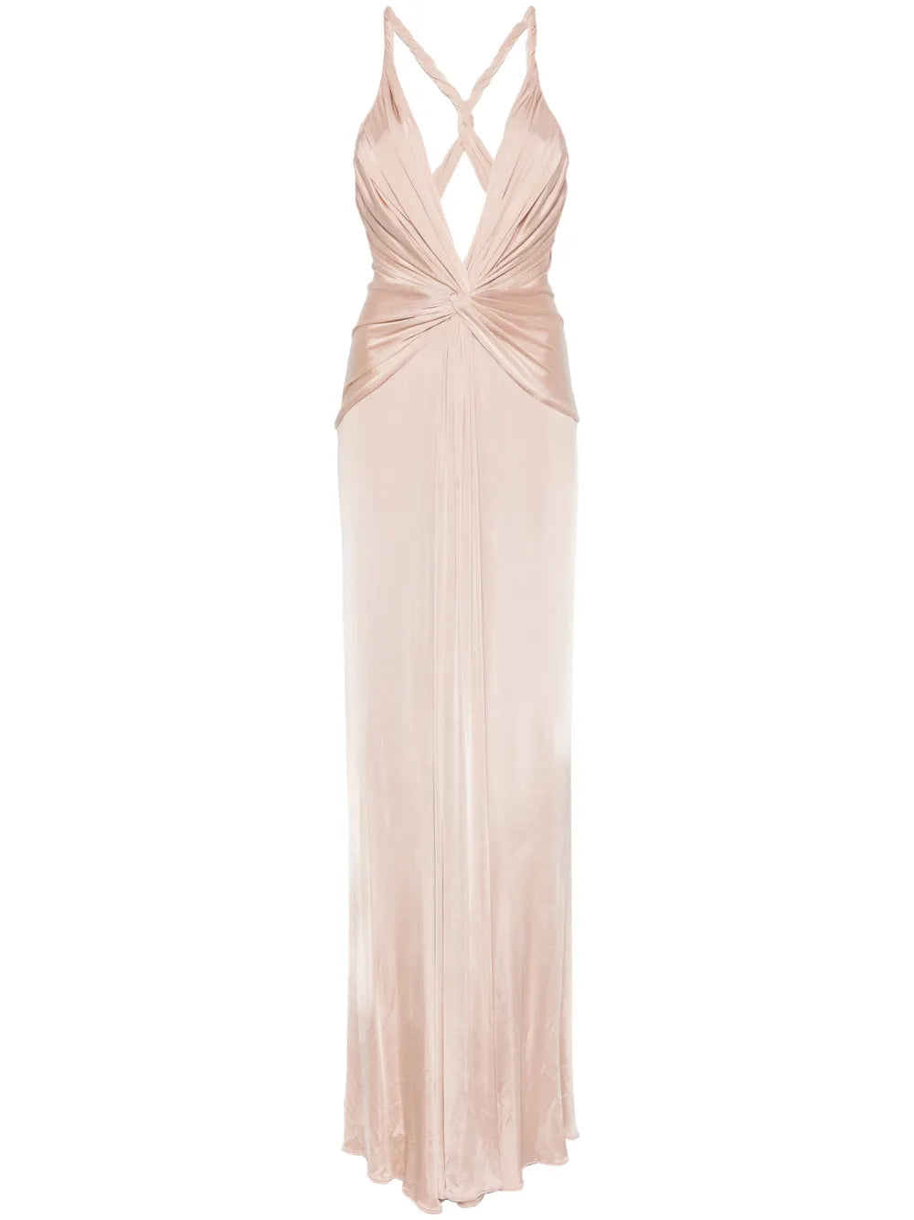 Knot-Detail Maxi Dress
