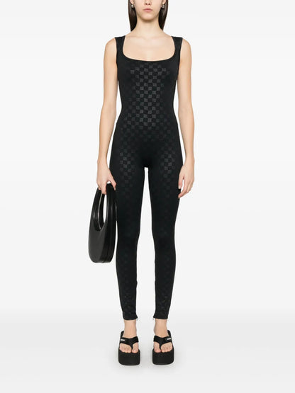 Monogram-Print Jumpsuit
