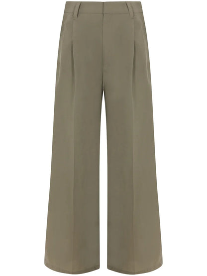 Pleat-Detail Trousers