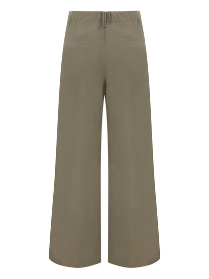Pleat-Detail Trousers
