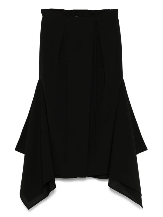 Flared Midi Skirt