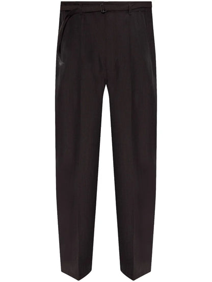 Belted Tailored Trousers