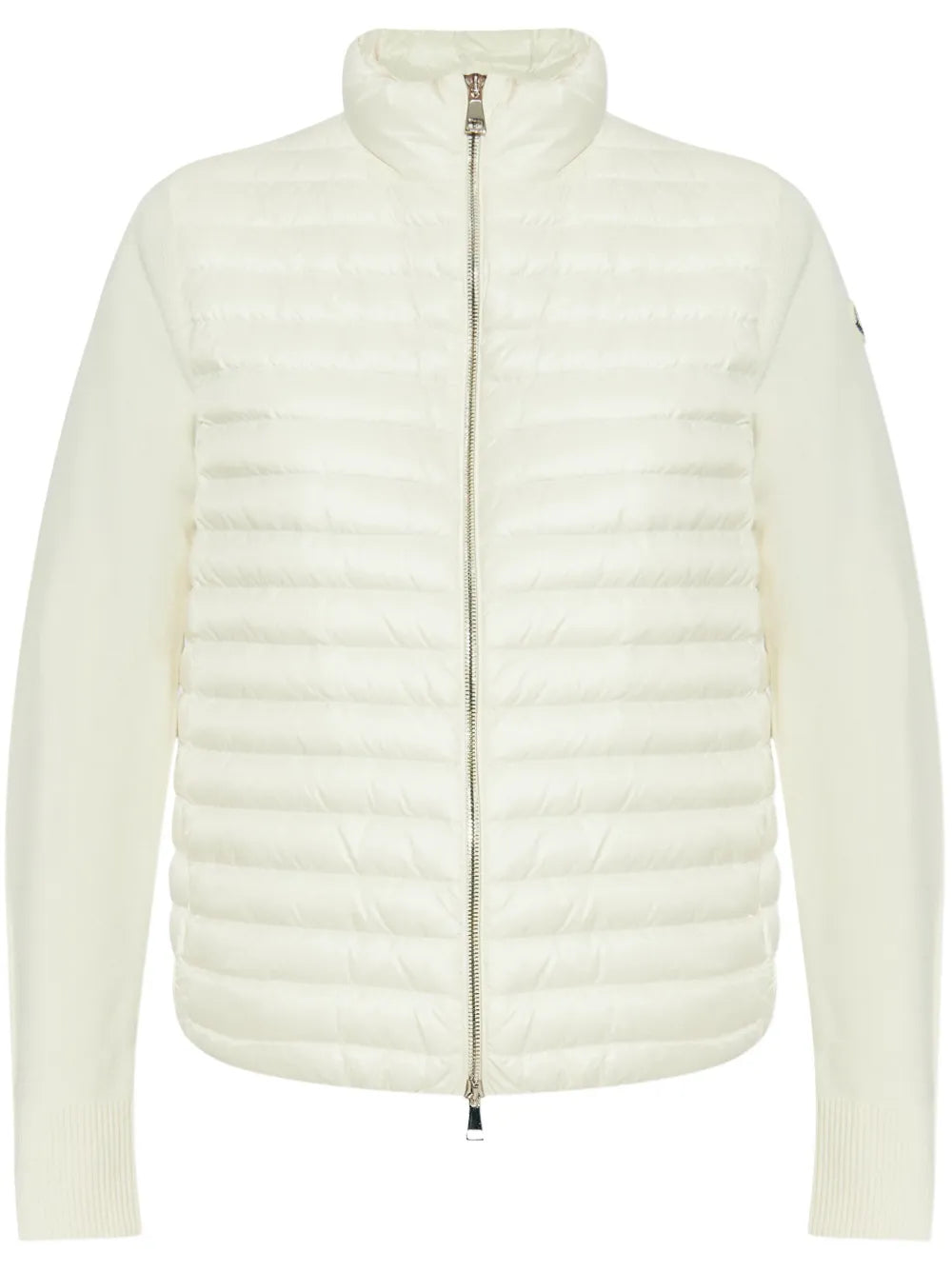 Padded Zip-Up Cardigan