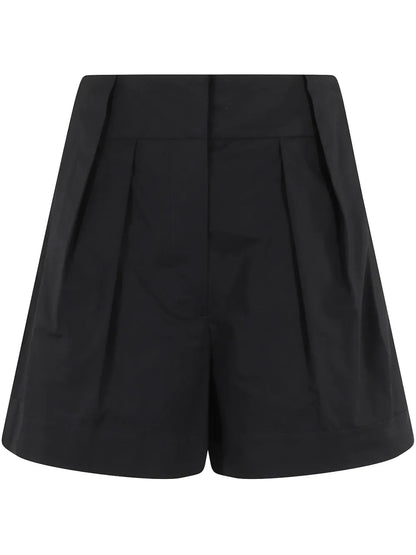 Stretch-Cotton Shorts