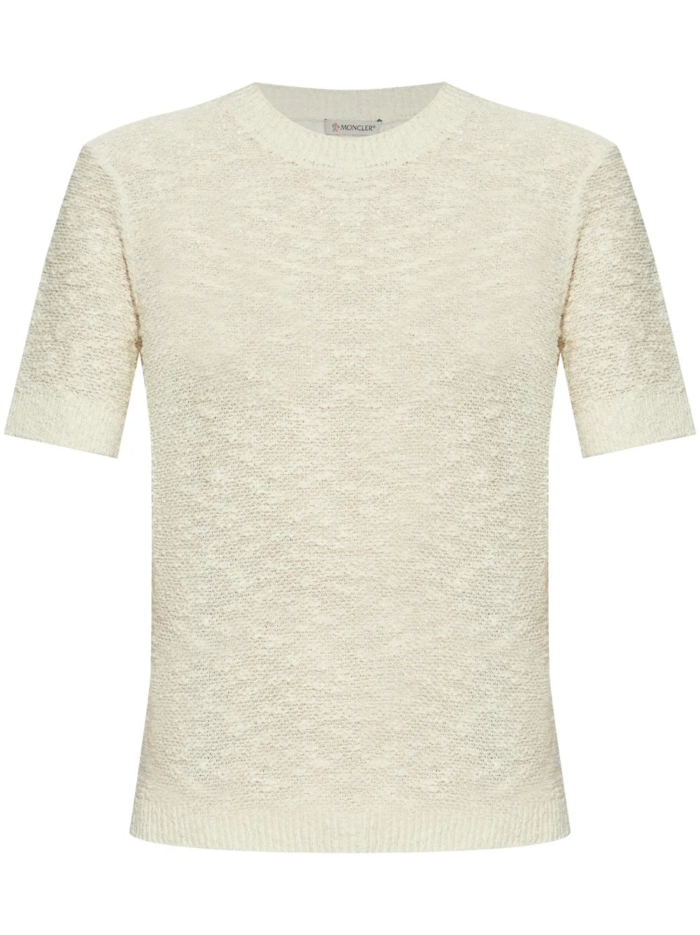 Bouclé Open-Knit T-Shirt