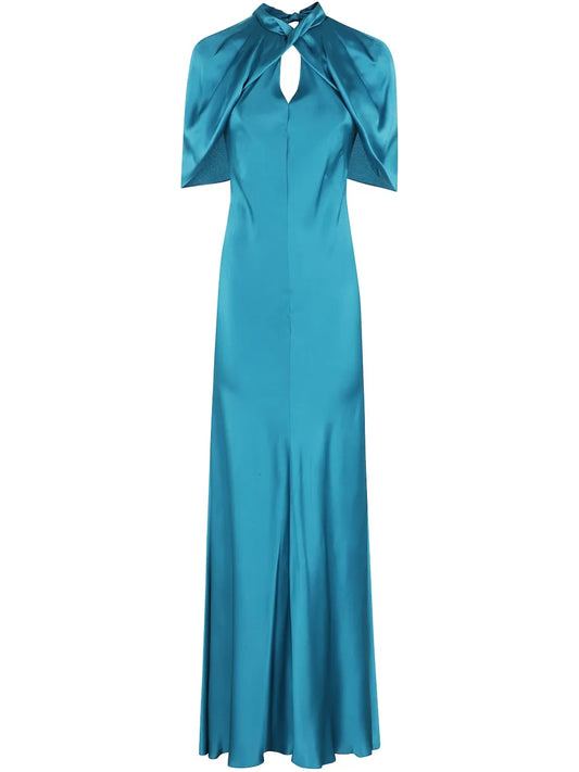 Satin Maxi Dress