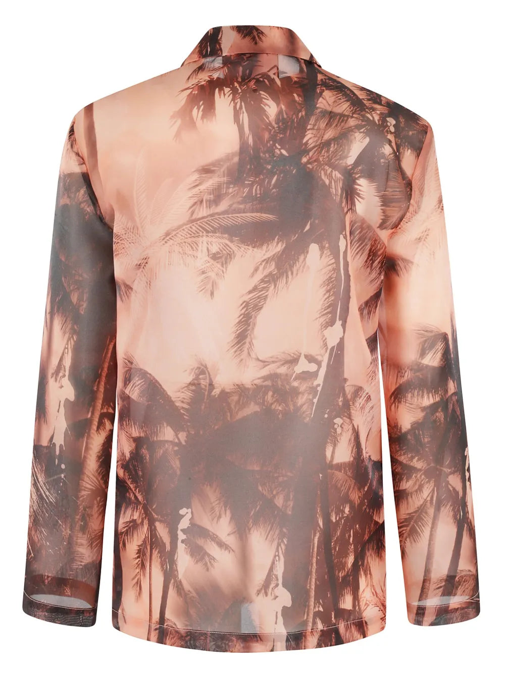 Palm Tree-Print Blazer