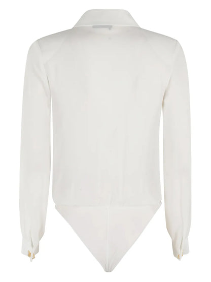 Draped Wrap Bodysuit