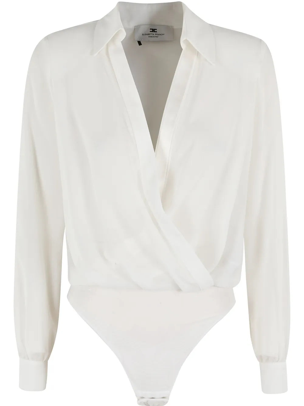 Draped Wrap Bodysuit