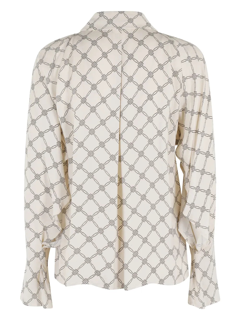 Scarf-Detail Blouse