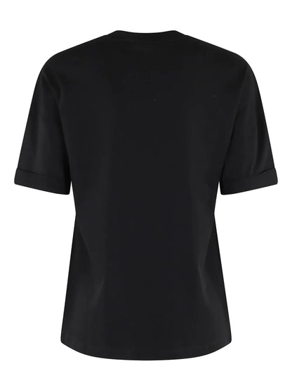 Cut-Out Jersey T-Shirt