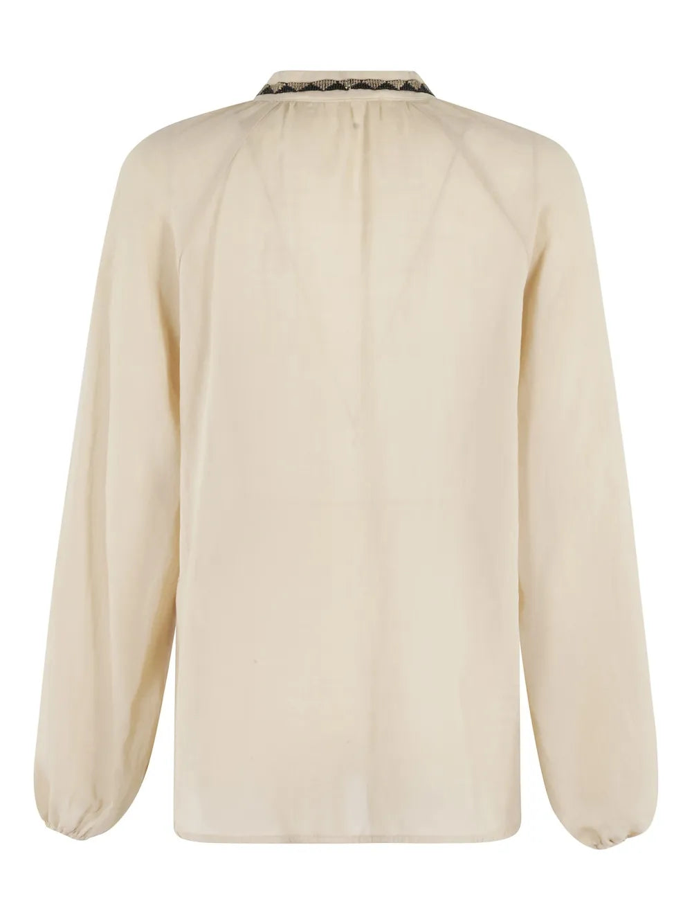 Bead-Detail Blouse