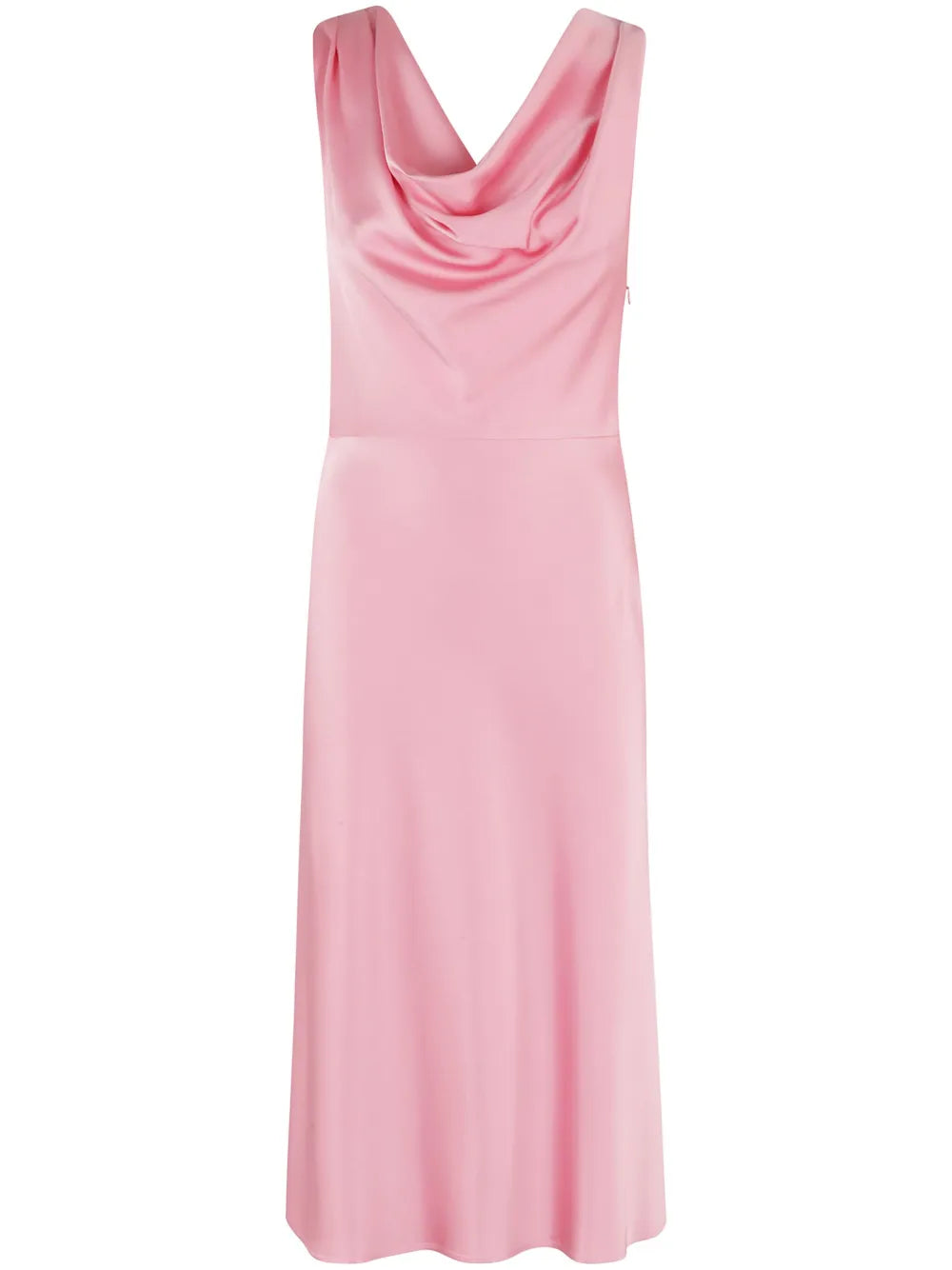 Satin Midi Dress