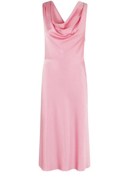Satin Midi Dress