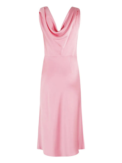 Satin Midi Dress