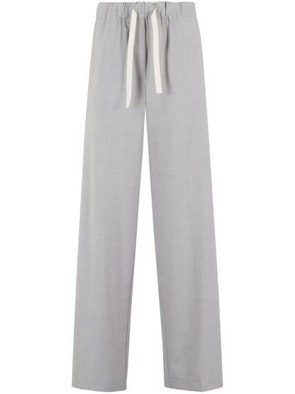 Straight-Leg Trousers