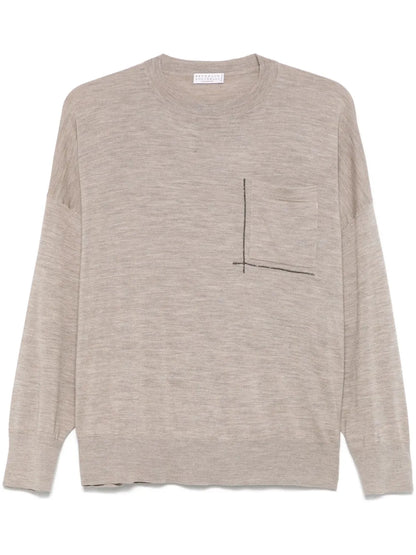 Monili-Chain Sweater