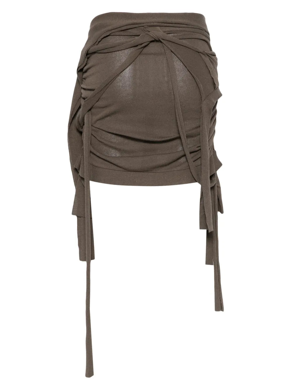 Drape Lounge Mini Skirt