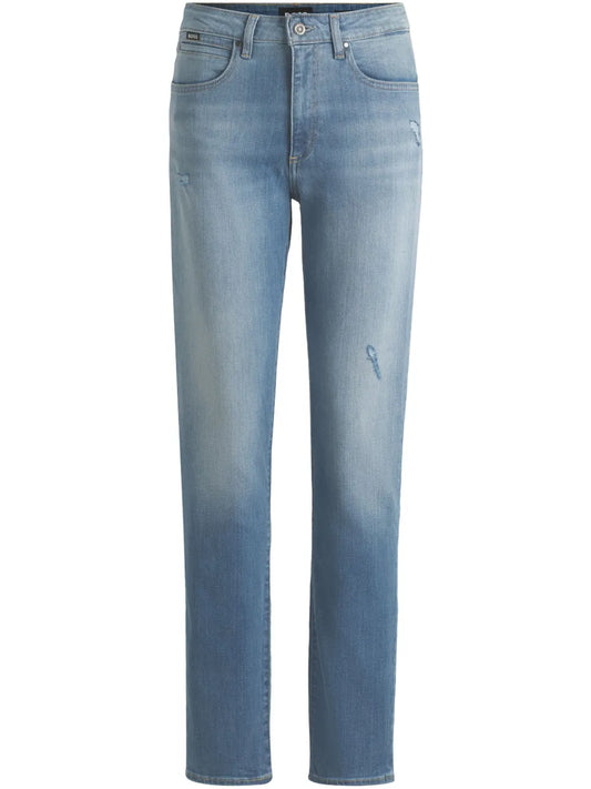 Ripped-Detail Jeans