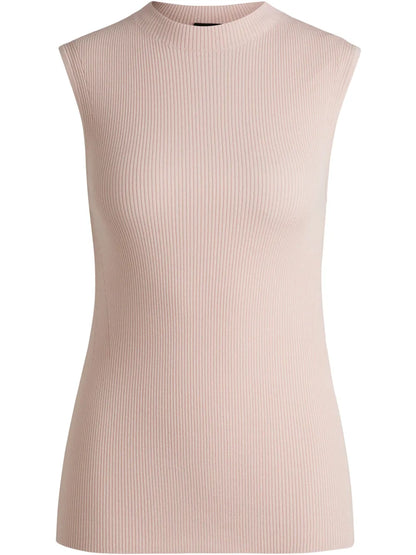 Ribbed-Knit Top