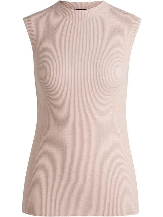 Ribbed-Knit Top