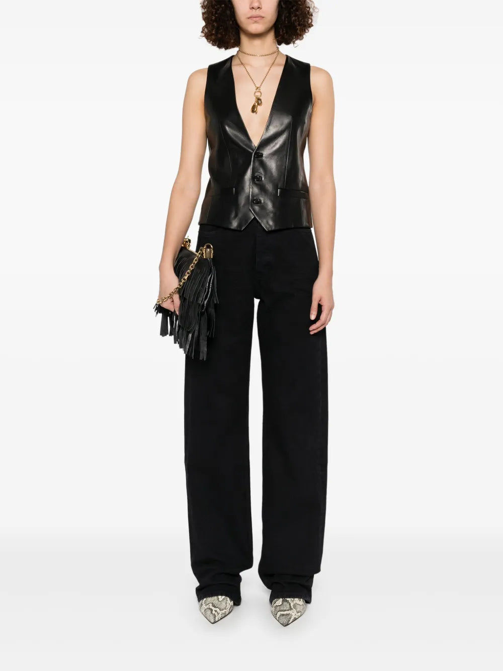 Leather Waistcoat