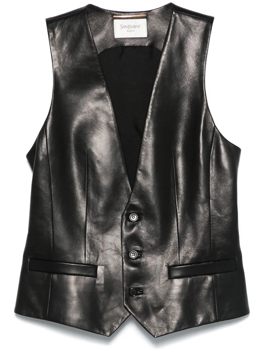 Leather Waistcoat