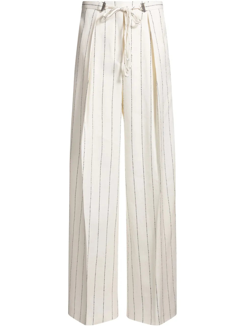 Linen-Blend Trousers